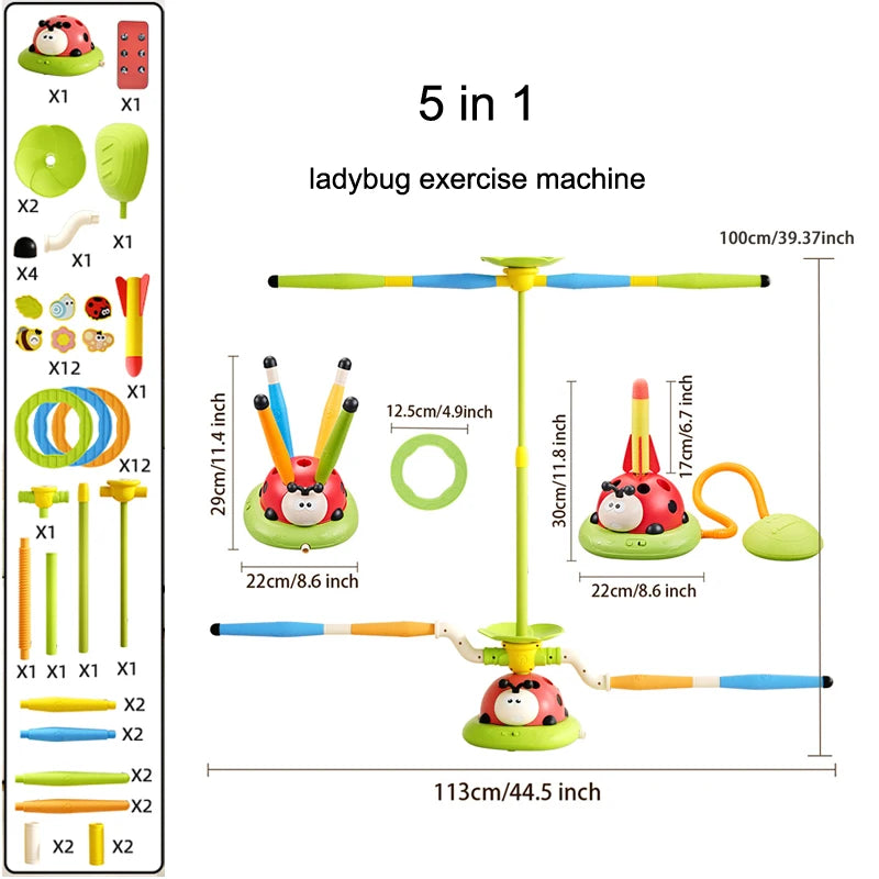 JumpBug – Interactive Ladybug Skipping & Toss Game