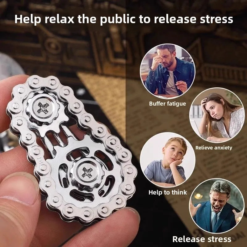 GearSpin – Metal Fidget Spinner Toy
