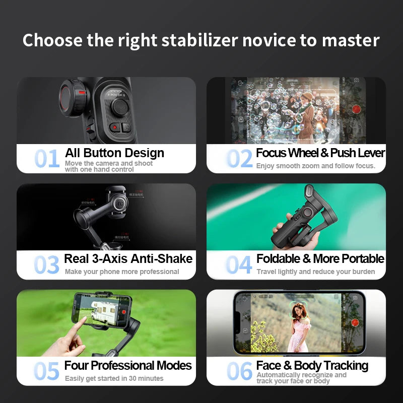 SteadyPro – 3-Axis Smartphone Gimbal