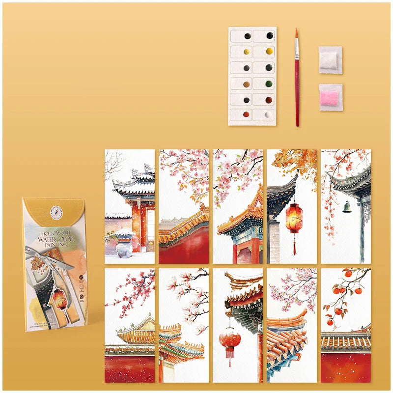 ColorRipple – DIY Watercolor Bookmark Set