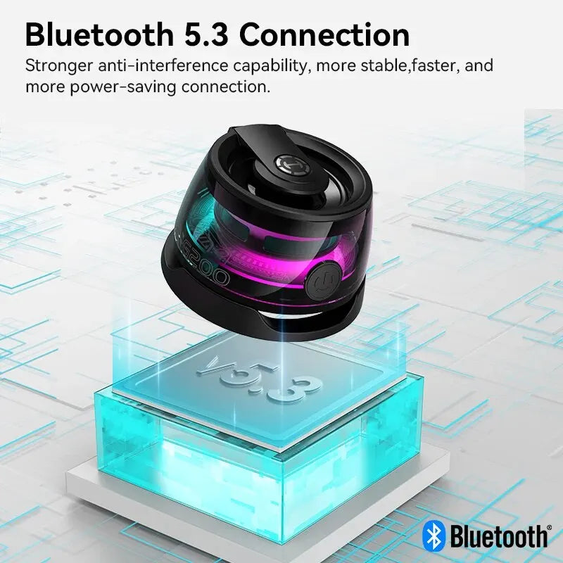 SoundBeam – RGB Portable Bluetooth Speaker