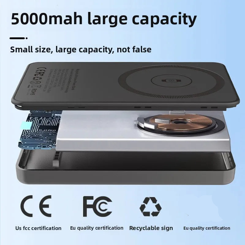MagVolt – Magnetic Wireless Power Bank