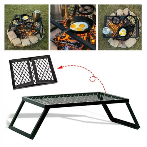 CampGrate - Foldable Fire Pit Stand