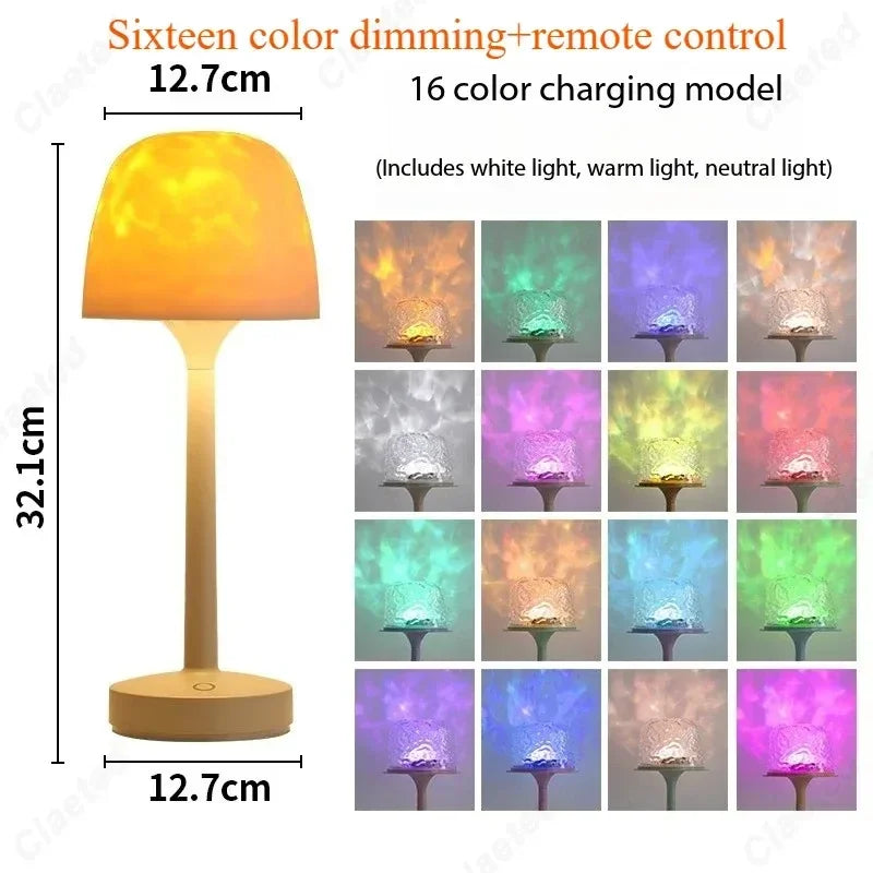 LumeWave – LED Aurora Projection Lamp
