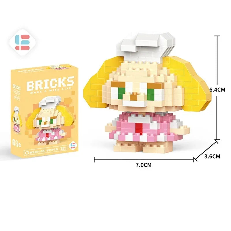 ToonBricks – Cartoon Character Building Block Set