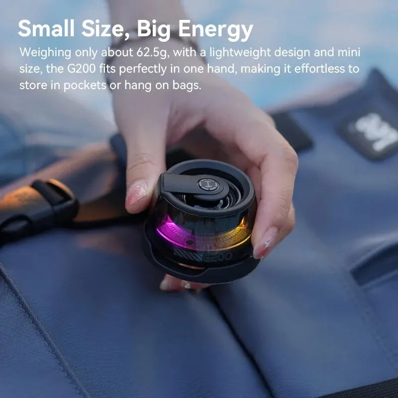 SoundBeam – RGB Portable Bluetooth Speaker