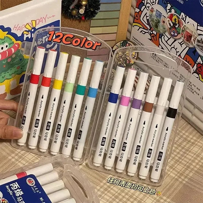 ColorSwift – 80 Colors Acrylic Paint Marker Set