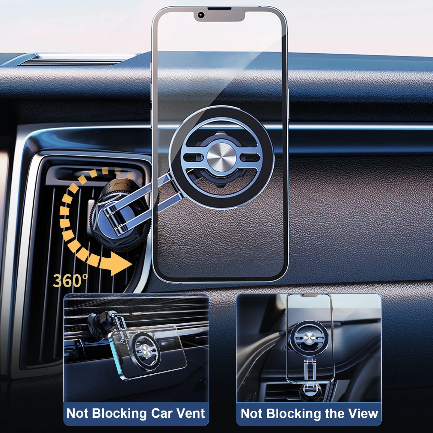 MagMount – Magnetic Car Phone Holder