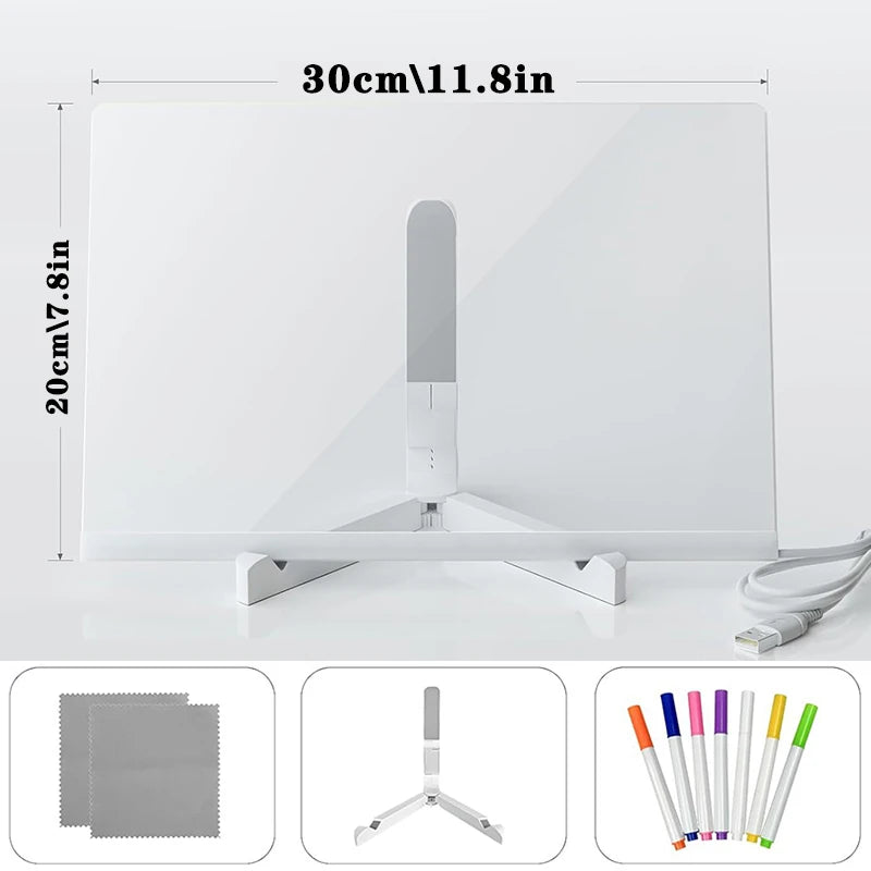 GlowBoard – LED Luminous Drawing Board