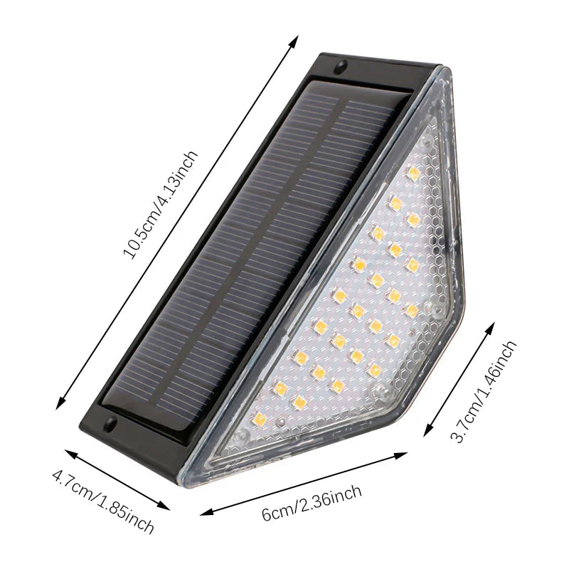 Solvion – 8PCS LED Solar Step Lights