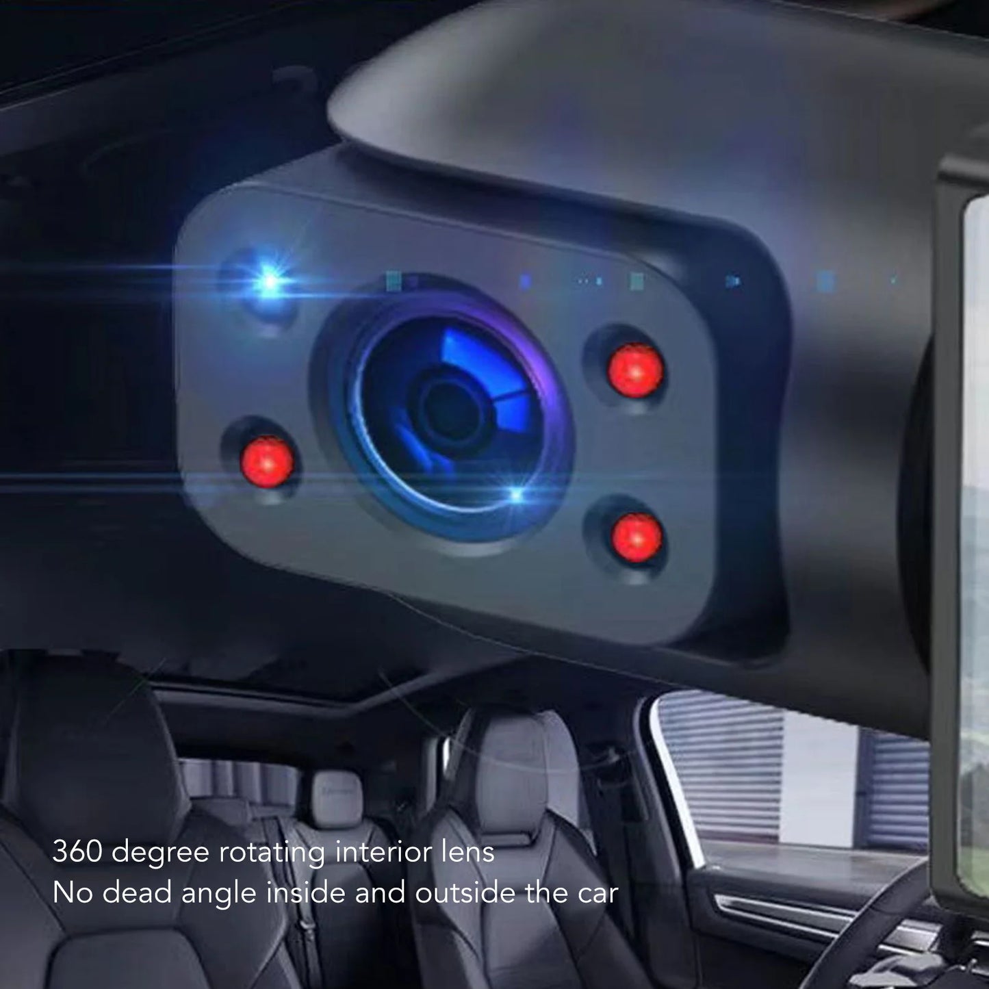 DriveGuard – HD Car Dash Cam with Night Vision