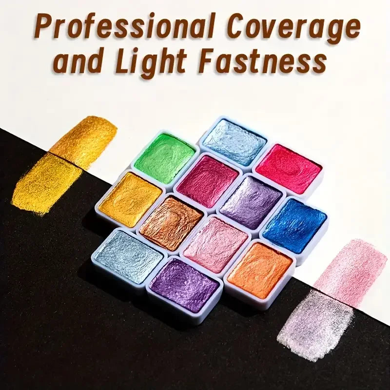 ColorShine – Metallic Watercolor Paint Set