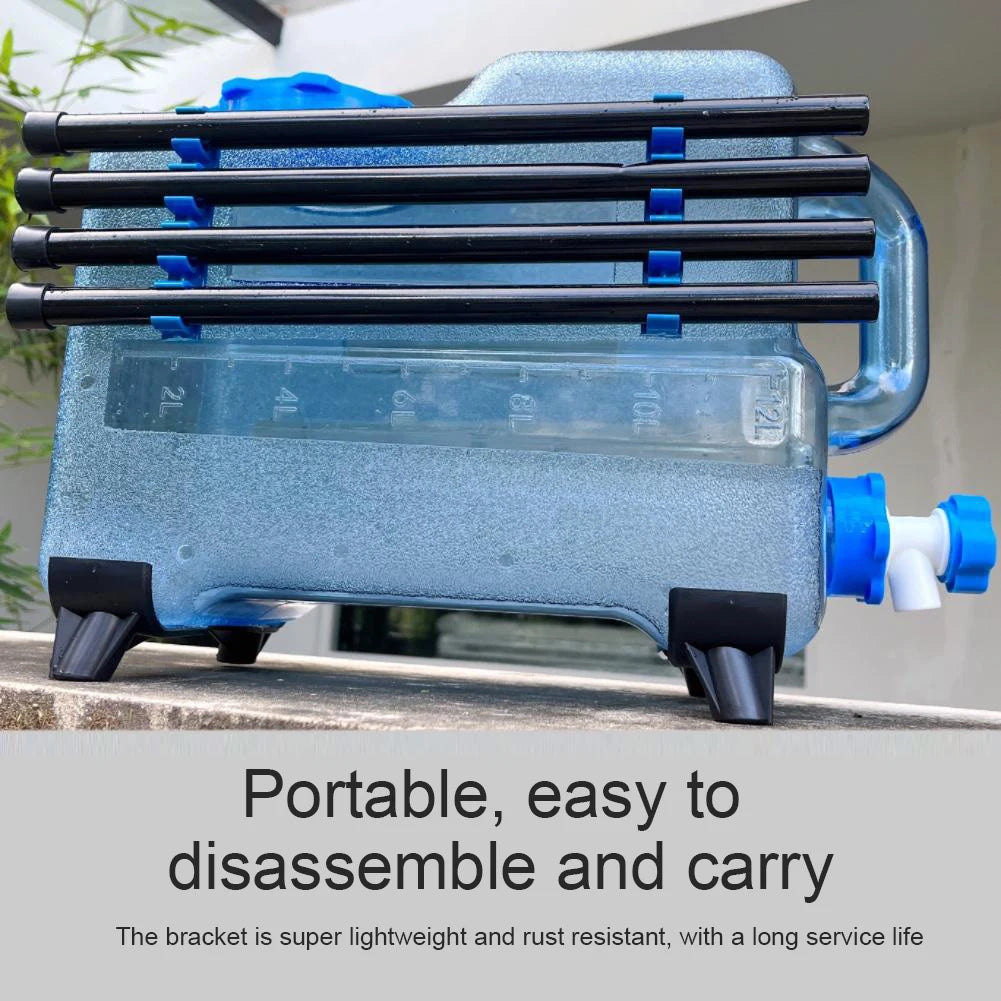CampStand – Foldable Bucket and Ice Box Holder