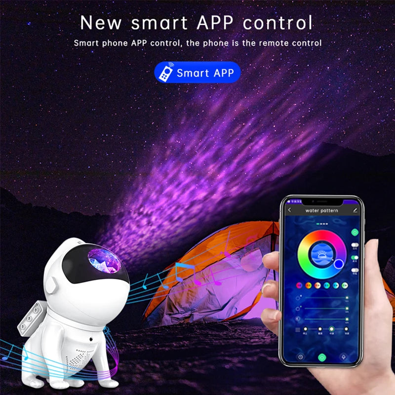 StarryBuddy – Astronaut Galaxy Projector Night Light