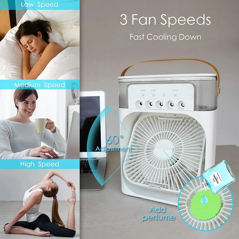BreezeMist – Portable USB Humidifier & Air Cooler