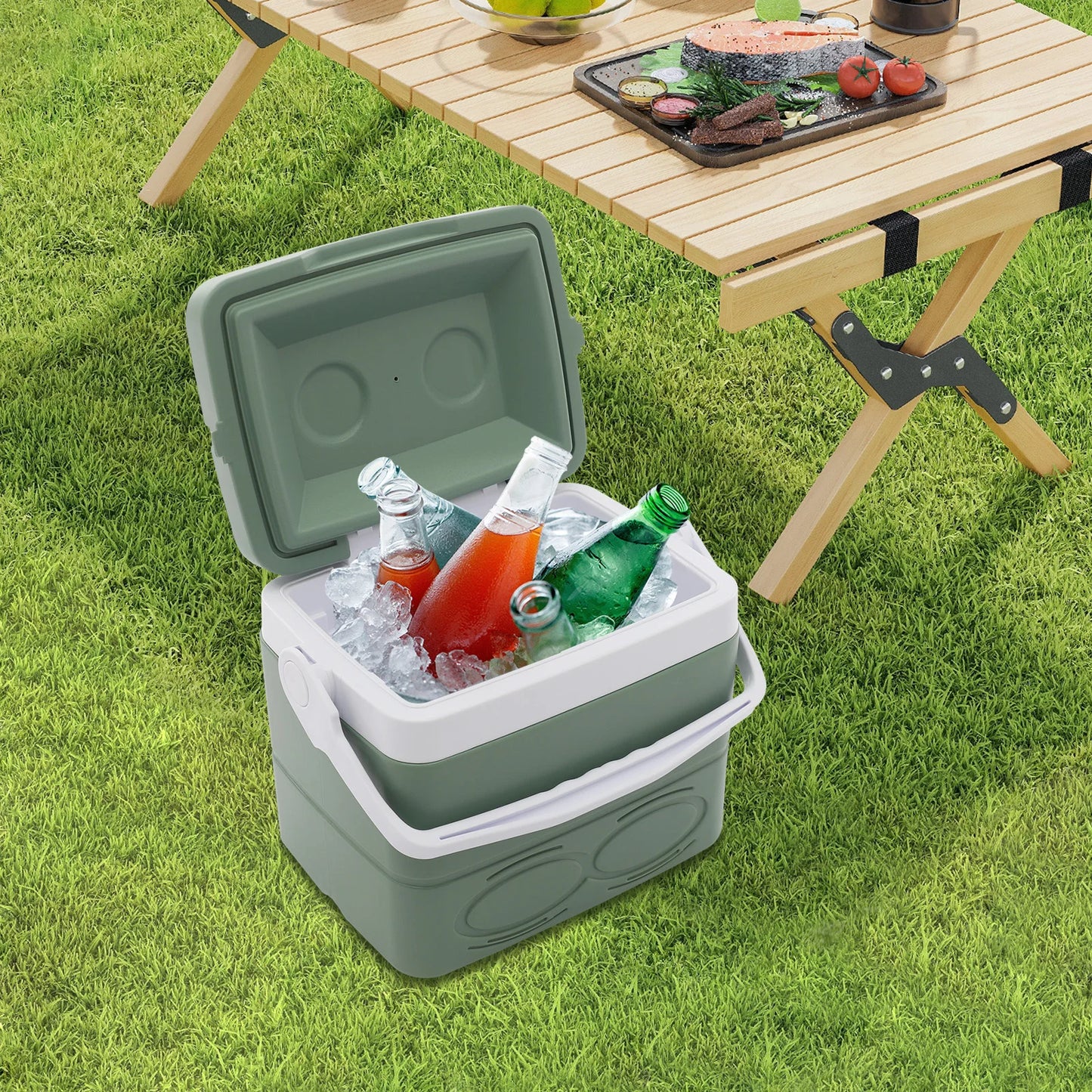 FrostPort – 8.5L Portable Camping Cooler