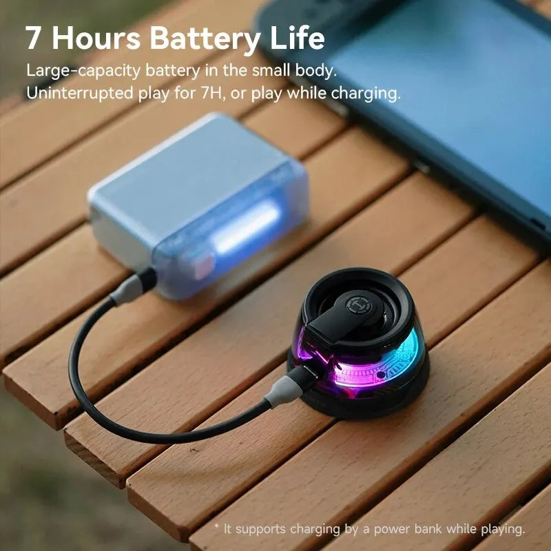 SoundBeam – RGB Portable Bluetooth Speaker