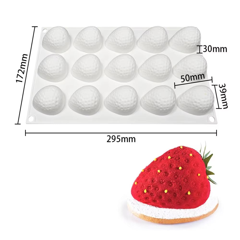 Strawvelle – Silicone Dessert Mold Kit