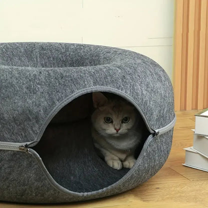 Puffmallow - Cat Donut Bed & Tunnel