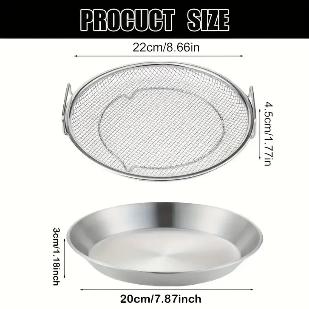 Drainora – Stainless Steel Circular Food Filter Basket