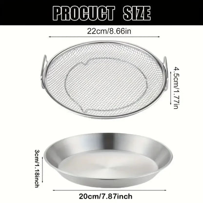 Drainora – Stainless Steel Circular Food Filter Basket