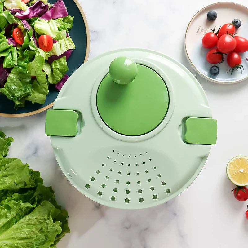LeafRinse – Vegetable & Salad Spinner Washer