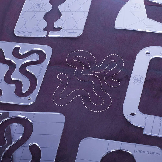 QuiltEasy – Motion Quilting Template Set