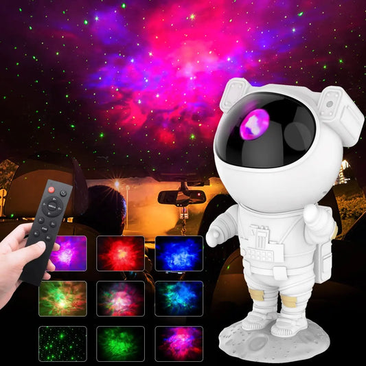 StarryBuddy – Astronaut Galaxy Projector Night Light