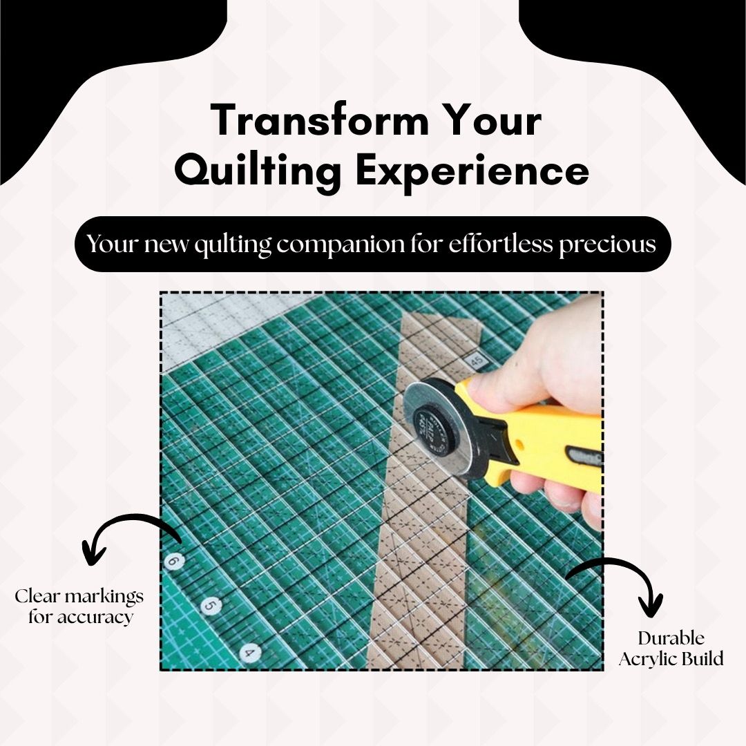 5 In 1 Quilt Cutting Template