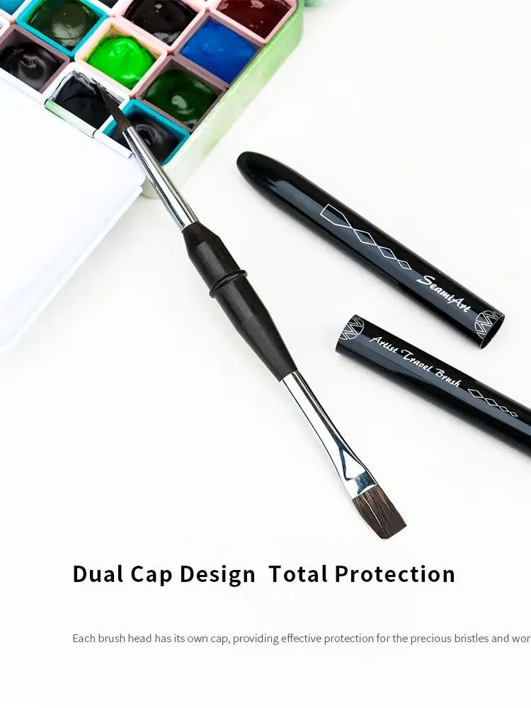 ArtRoam – Dual-Head Travel Watercolor Brush