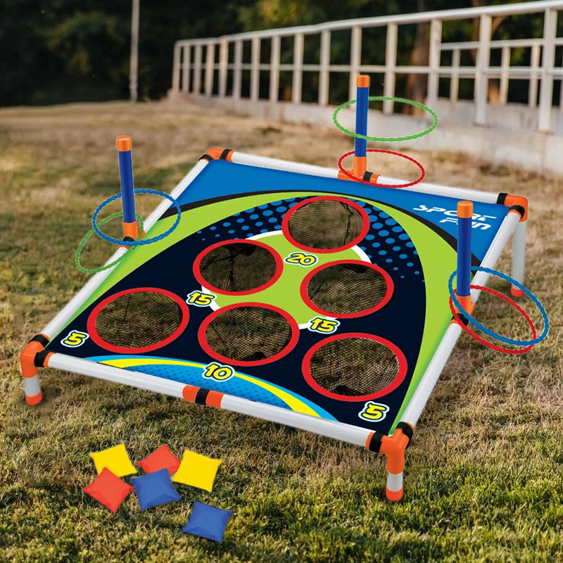 TossMate – Portable Cornhole Ring Toss Game
