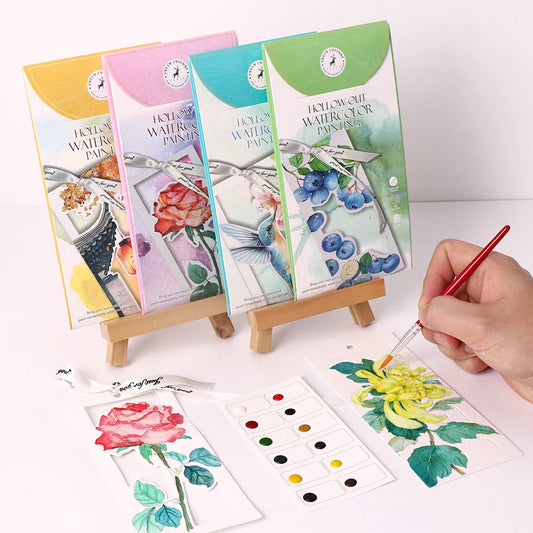 ColorRipple – DIY Watercolor Bookmark Set