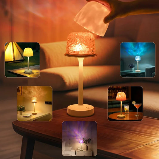 LumeWave – LED Aurora Projection Lamp