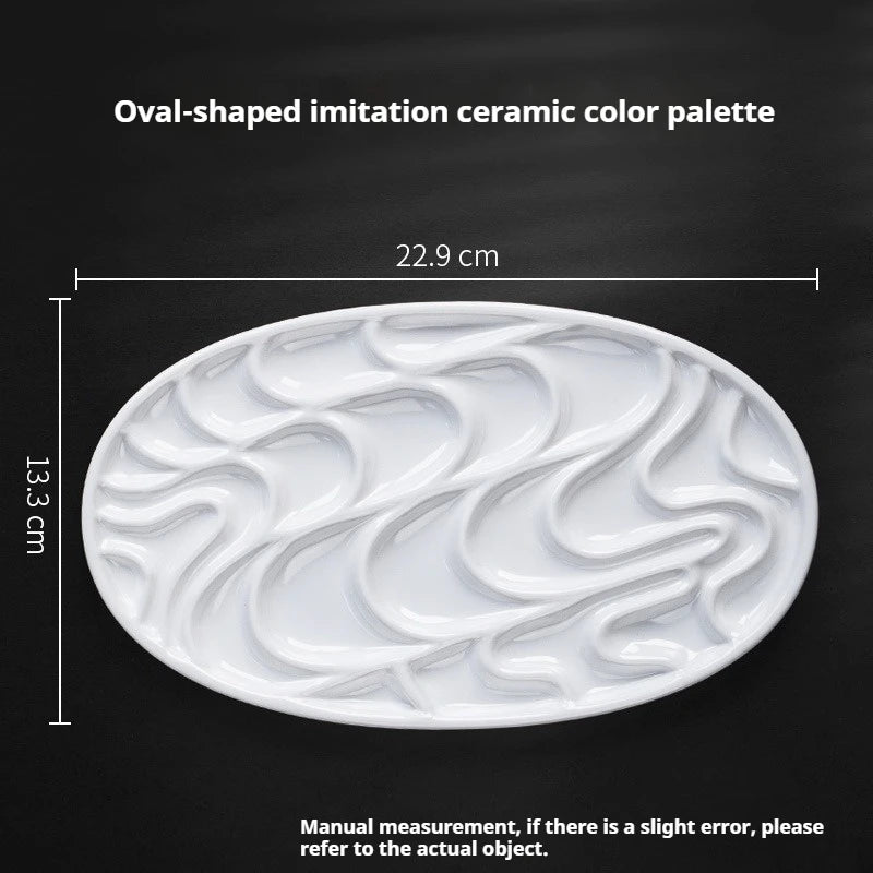 MixLoom – Reusable Imitation Ceramic Paint Palette