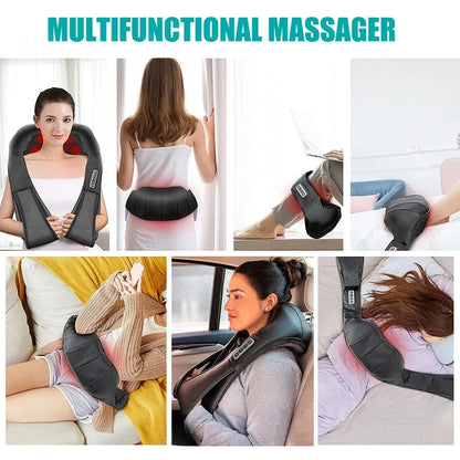 RelaxEase – Heated Shiatsu Neck & Shoulder Massager