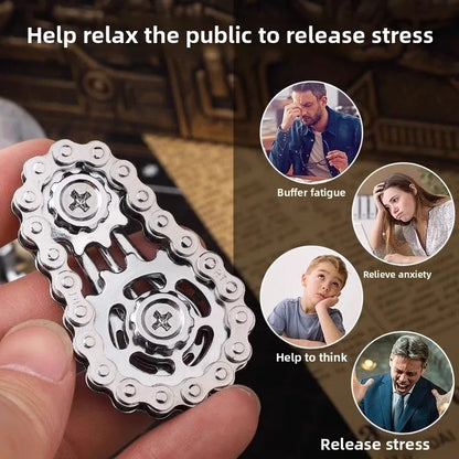GearSpin – Metal Fidget Spinner Toy