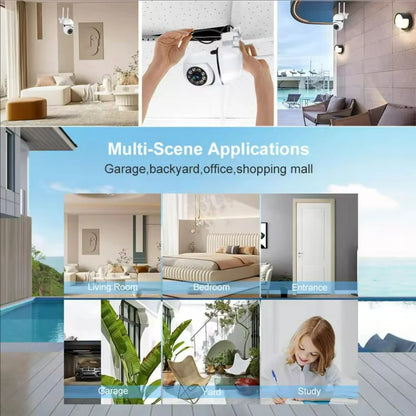 SecureView – 8MP Outdoor PTZ WiFi Security Camera