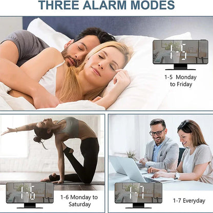 TimeCast – LED Projection Alarm Clock