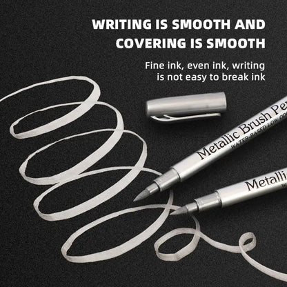 ShineLine – Metallic Gold and Silver Marker Set