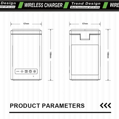 ChargeHub – Wireless Charger with Bluetooth Speaker