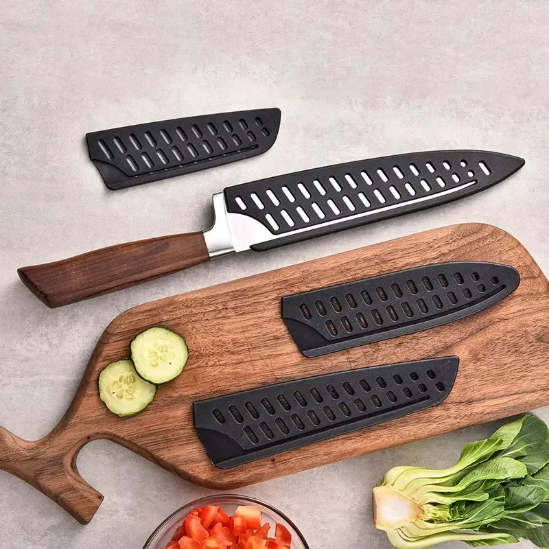 BladeGuard – Black Knife Sheath Set