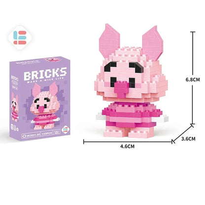ToonBricks – Cartoon Character Building Block Set