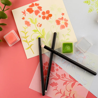 Chromafine – Mini Precision Angled and Flat Blending Brush Set