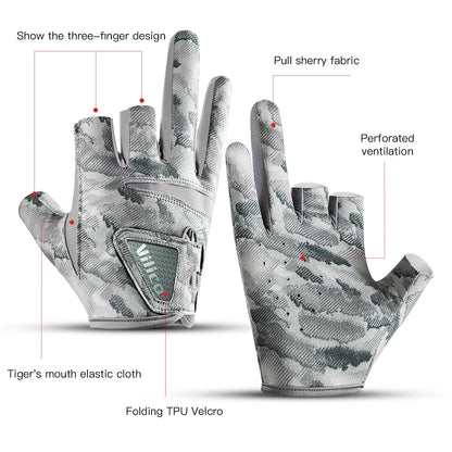 SunGrip – Breathable Fishing Gloves