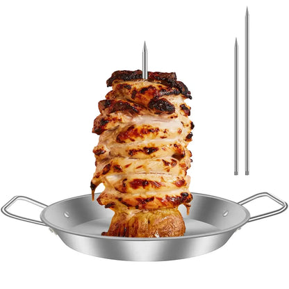 SpikeGrill – Vertical Stainless Steel Meat Skewer Rack