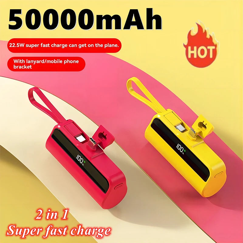 PowerVault – 50,000mAh High-Capacity Fast Charging Power Bank