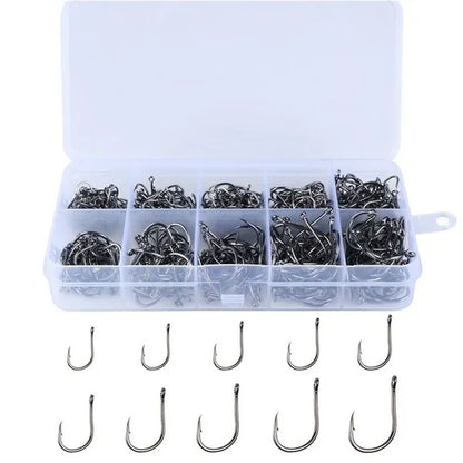 HookPro – Carbon Steel Fishing Hooks Set