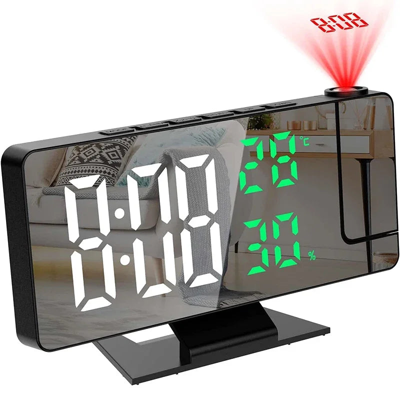 TimeCast – LED Projection Alarm Clock