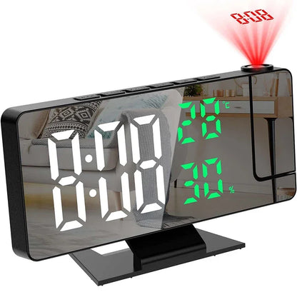 TimeCast – LED Projection Alarm Clock