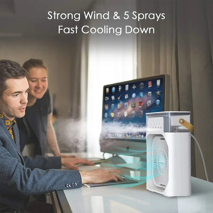 BreezeMist – Portable USB Humidifier & Air Cooler